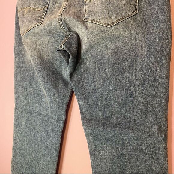 Lucky Brand Lolita Capri Medium Wash Crop Jean Denim Pants Size 32 - Picture 6 of 12